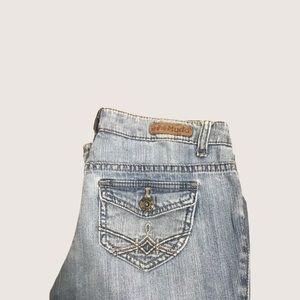 (Sold) Mudd Jeans Flare Light Wash Size 3